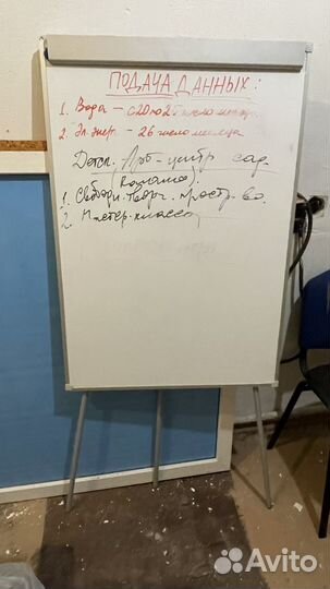 Доска для маркера и подвесных листов