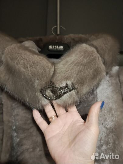 Шуба мутоновая облегченная