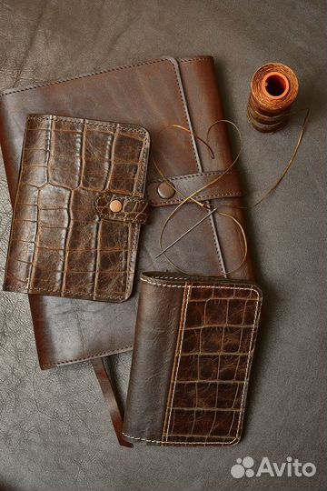 Обложка на паспорт натур. кожа ручная работа