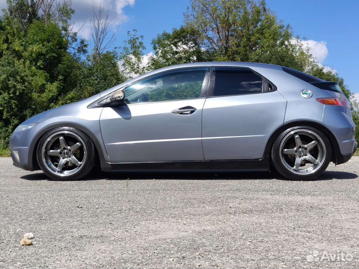 Пневмоподвеска на Honda civic 5d