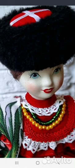 Кукла грелка на чайник Казачка