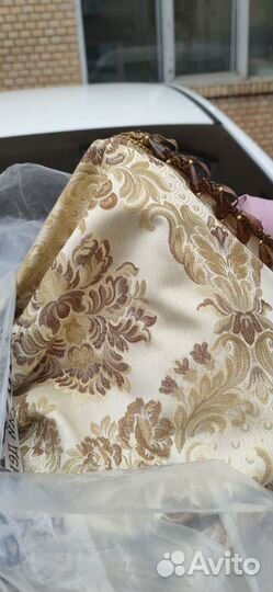 Шторы с ламбрекеном бу