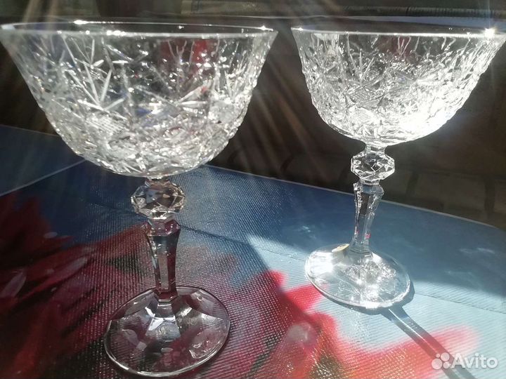 Хрустальные фужеры