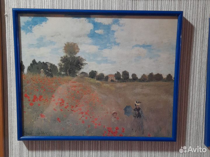Репродукции картин Моне в рамках