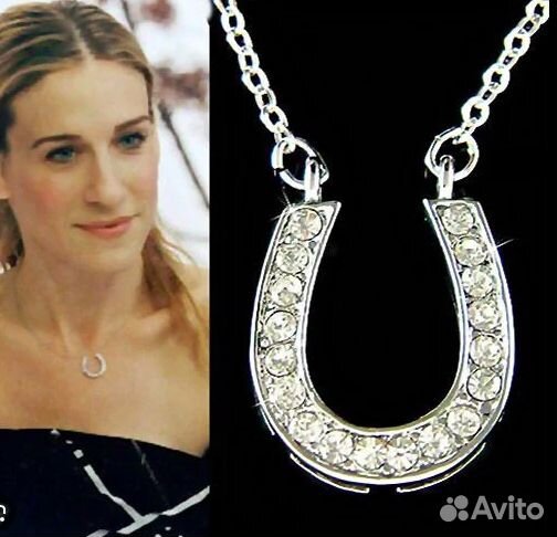 Swarovski колье Horseshoe