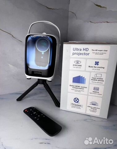 Новый проектор Umiiо Рrо 5G / Q2 hdmi