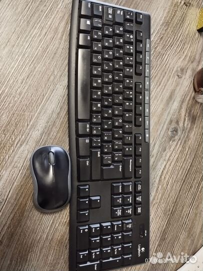 Клавиатура+мышь Logitech