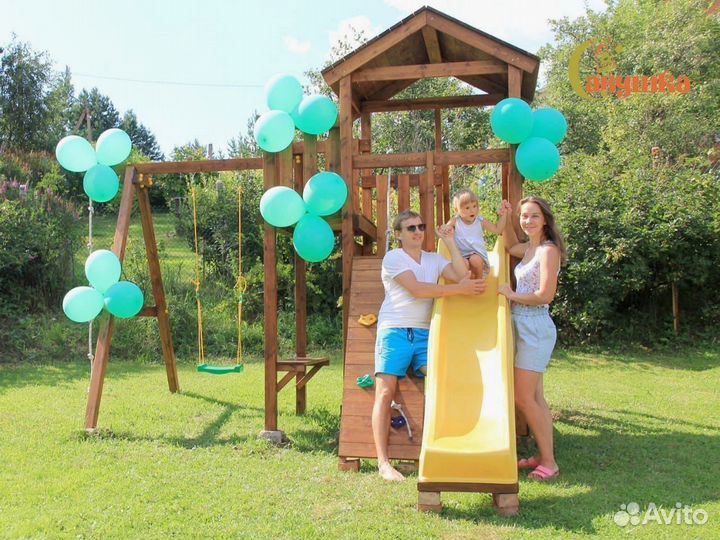 Спортивный комплекс с доставкой Савушка Мастер 7