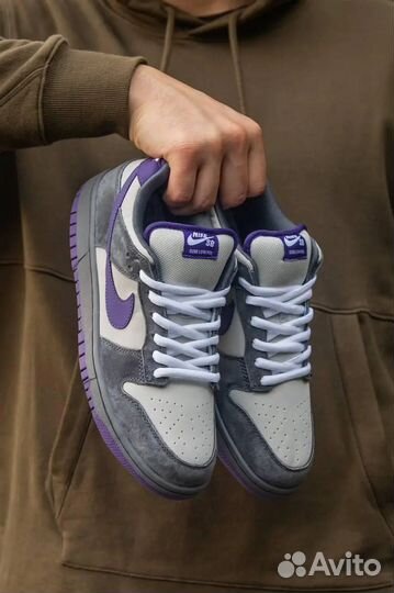 Кроссовки Nike SB Dunk Low Pro Purple Pigeon lux