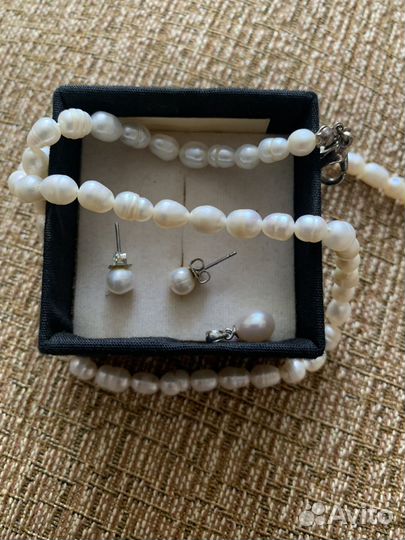 Колье и серьги