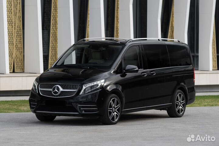 Аренда минивена Mercedes v class вип