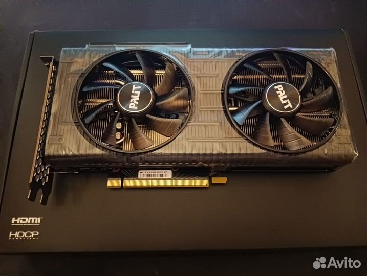 Видеокарта RTX 3060 Ti dual 8GB gddr6 256bit hdmi