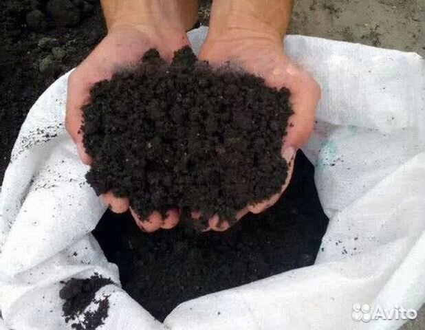 Чернозём в мешках