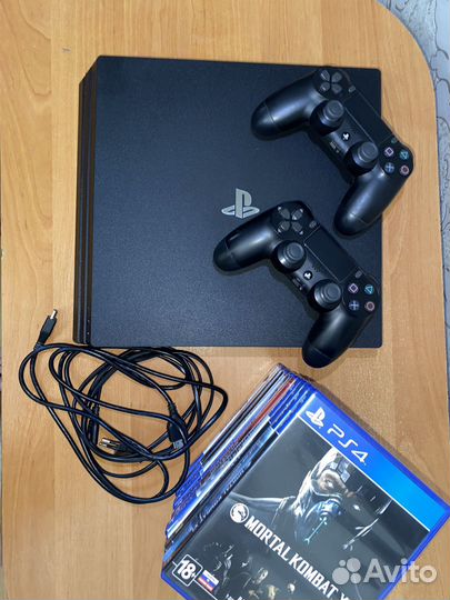 Sony playstation 4 pro 1tb + 13 игр