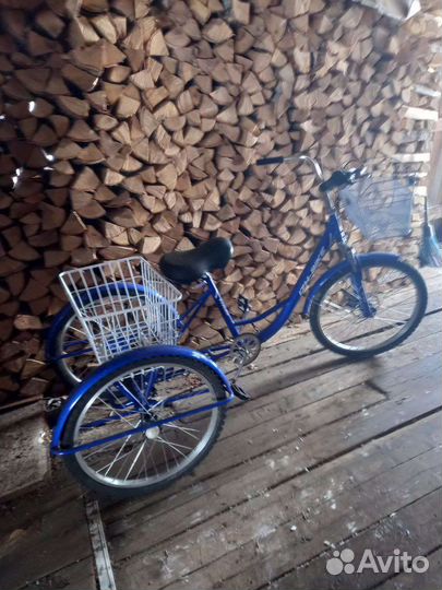 Трехколесный велосипед для взрослых