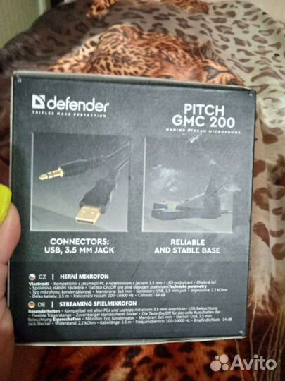 Новый микрофон defender для ноутбуков и пк