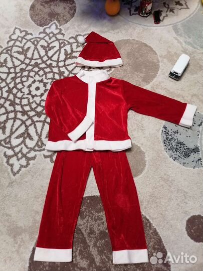 Костюм деда мороза детский