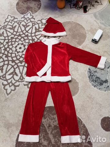 Костюм деда мороза детский