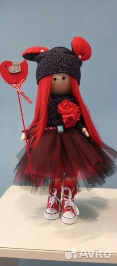 Интерьерная кукла ручной работы