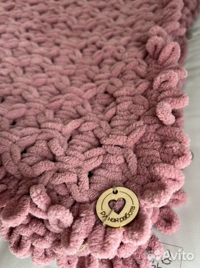 Плед ручной работы