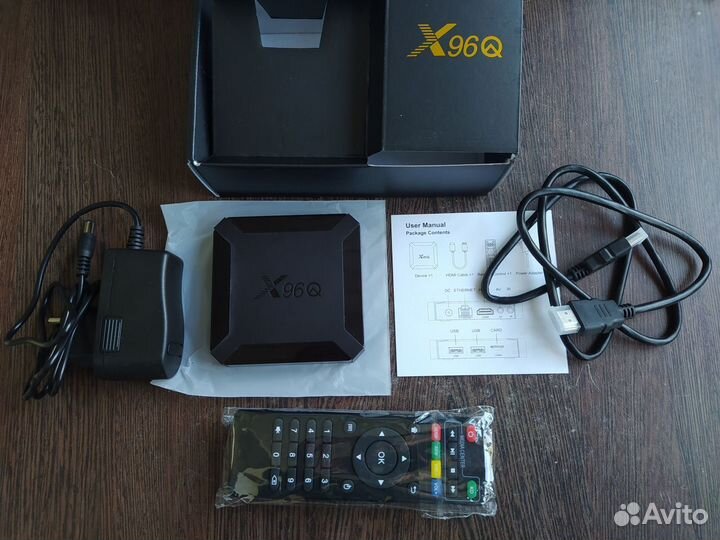 Приставка SMART TV X96Q Android 10.0 2Gb-16Gb 4K
