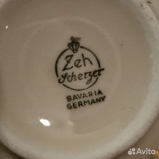 Чайные пары. Фарфор. Германия