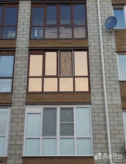 Тонировка окон балкона, квартир