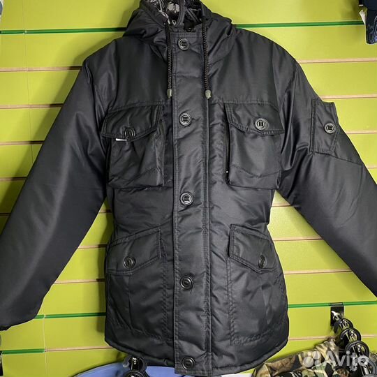 Костюм зимний Горка 8 таслан черный