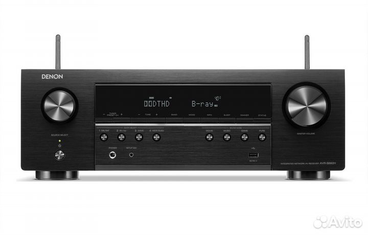 AV ресивер Denon avr-S660H Black