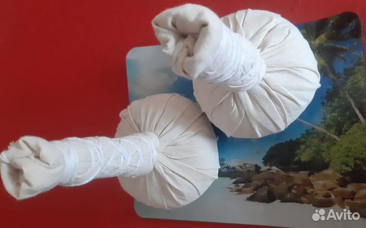 Травяные мешочки для массажа