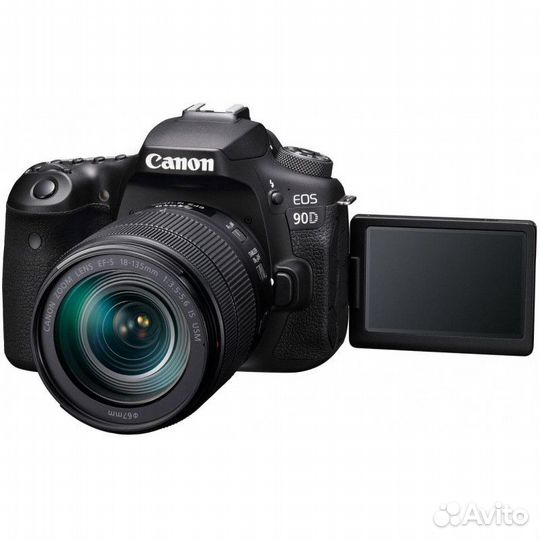 Canon 90D kit 18-135mm IS USM новый (гарантия)