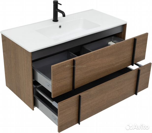 Allen Brau Reality 1.32007.NO Тумба с раковиной, дуб