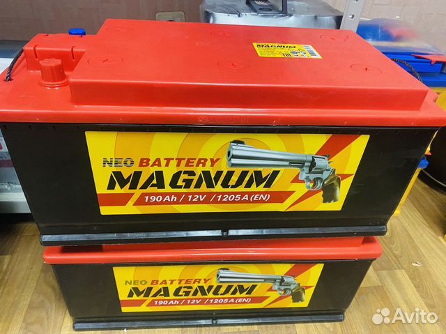 Аккумулятор 6ст 190 ампер Magnum