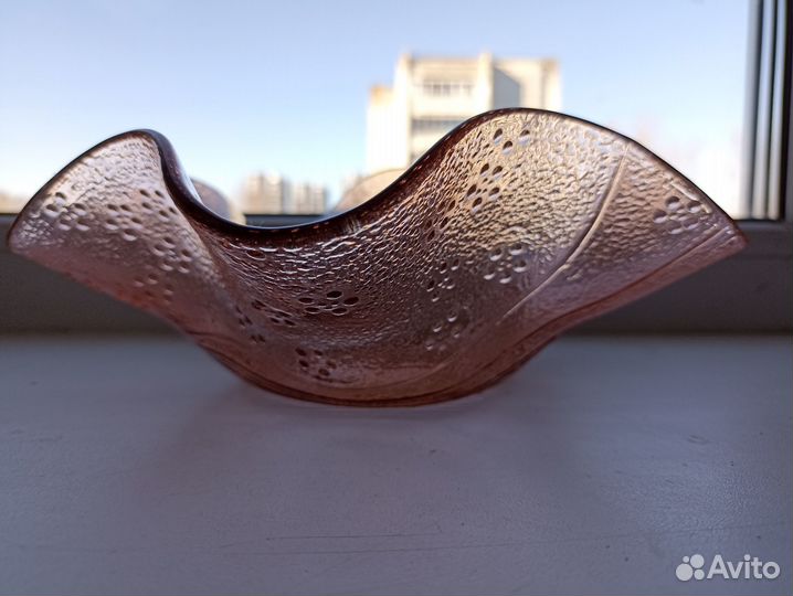 Посуда СССР цветное стекло