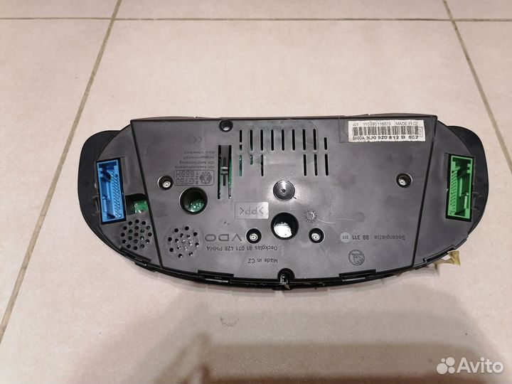 Щиток приборов шкода суперб 920 812 В