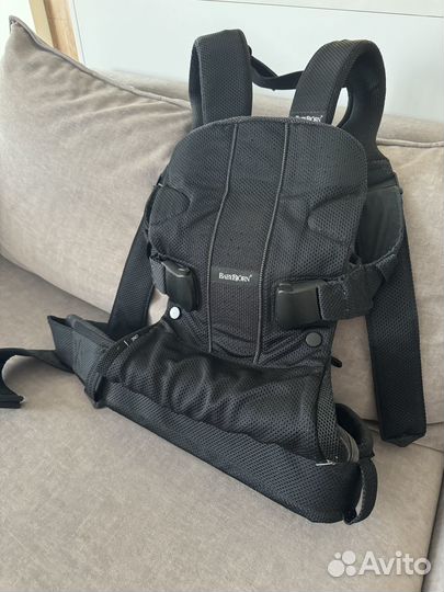 Эрго-рюкзак кенгуру BabyBjorn One Air чёрный