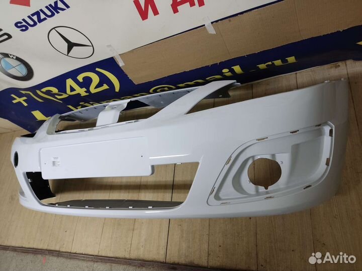 Бампер передний largus в цвет новый+ доставка