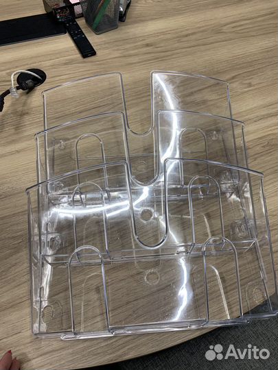 Лоток для бумаг настенный 3 секц