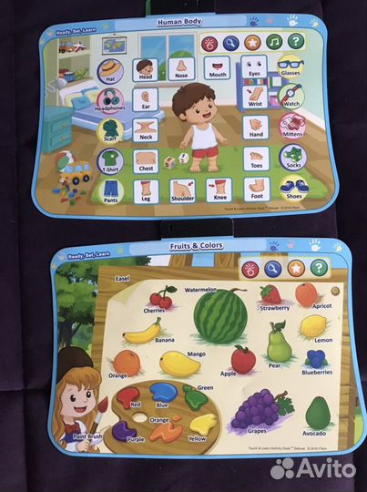 Развивающий стол vtech 3в1 для изуч английского