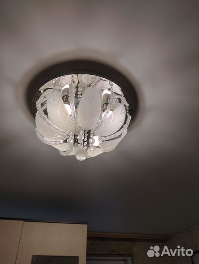 Люстра потолочная бу