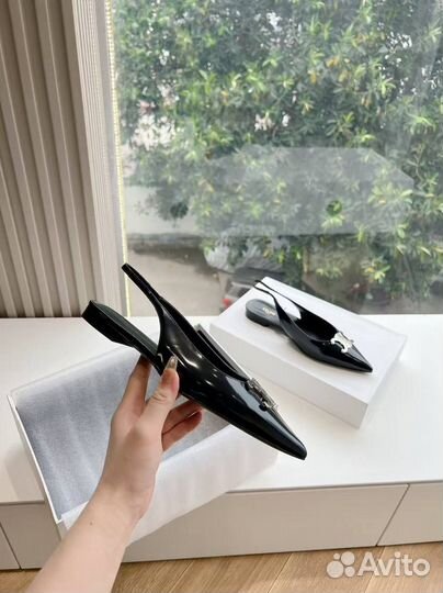 Балетки лодочки слингбеки женские Celine 36-41