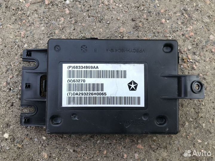 Блок управления климат контролем Dodge Challenger