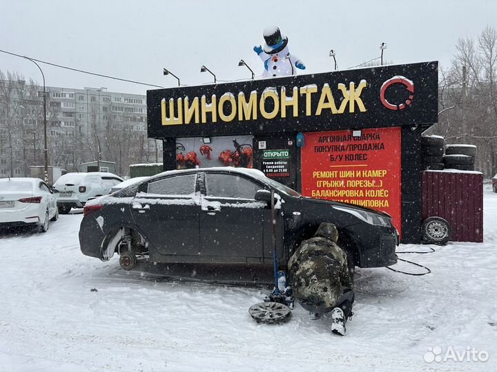 Выездной шиномонтаж круглосуточный