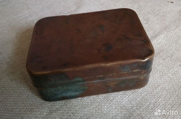 Коробка Латунь фурнитура старина
