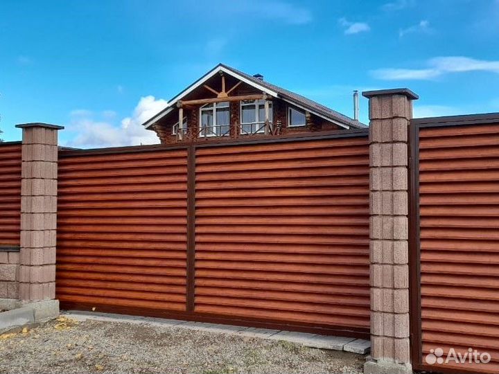 Забор-жалюзи