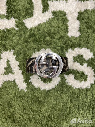 Ремень Gucci Interlocking GG Supreme Caleido