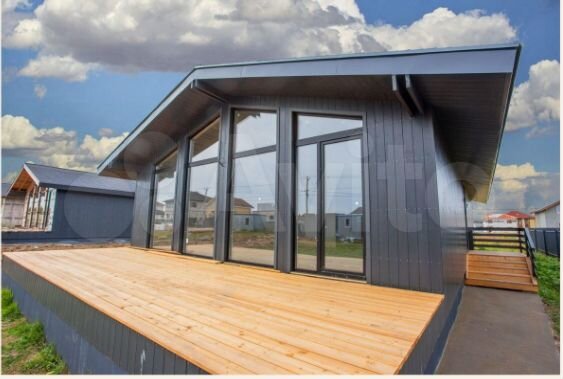 Коттедж 101 м² на участке 8 сот.