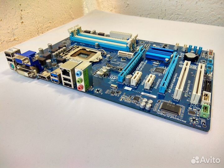 Материнская плата Gigabyte GA-Z77-DS3H: LGA 1155