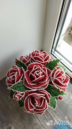 Деревья и цветы из бисера