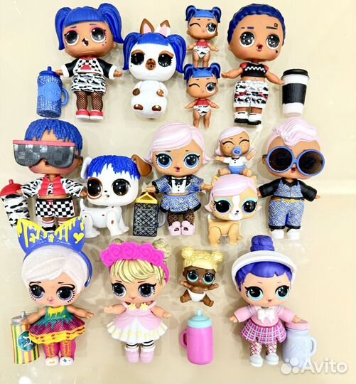 Кукла лол lol LOL клякса мальчик пакетом